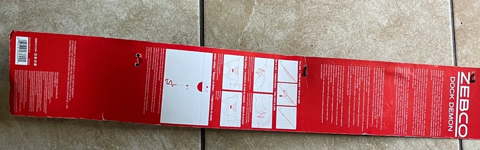 Катушка док демон красный рыболовства 2 фута удочка комбо легкий средний размер рыбы - Изображение 2 из 4