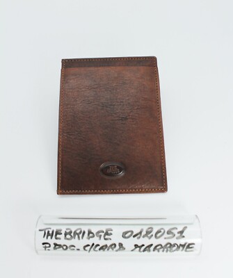 Portafoglio-PDocumenti/CreditCard-Pelle-Marrone-012051- The Bridge