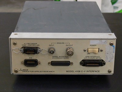 EG &G PRINCETON APPLIED RESEARCH MODEL 4108 C-V INTERFACE