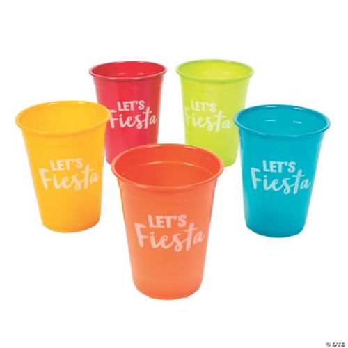 Multicolor Plastic Cups Tableware Serveware Party Supplies Birthday 50 Pieces - Picture 4 of 12