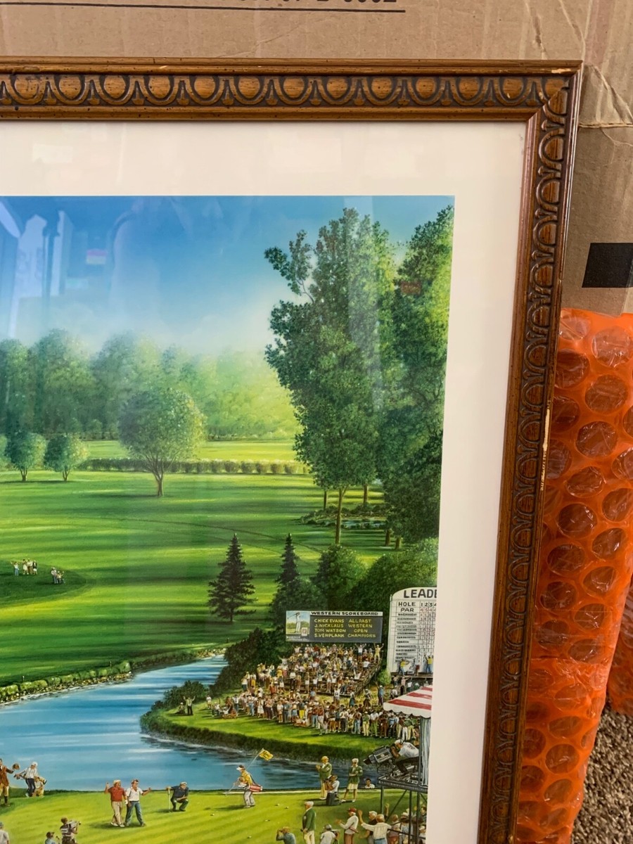 Limited Edition 18th Hole Golf Print Signed & Numbered by