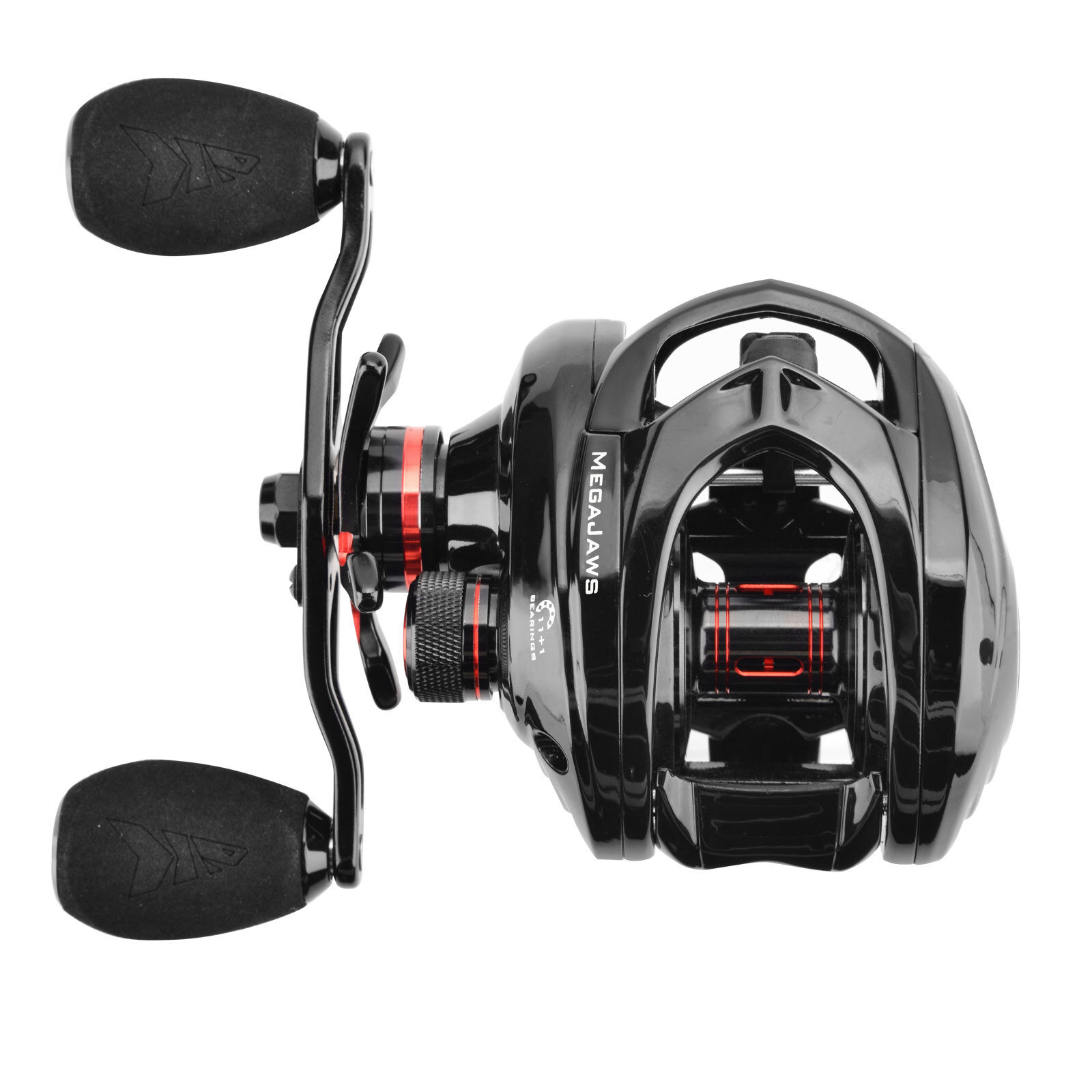KastKing MegaJaws Baitcasting Reel Upgraded Version-AutoMag Dual Braking System