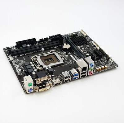 GIGABYTE GA-H110M-S2H LGA 1151 Socket H4 Micro ATX Motherboard | eBay
