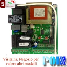 SCHEDA CENTRALE UNIVERSALE COMPATIBILE MOTORE SCORREVOLE O BASCULANTE  230V