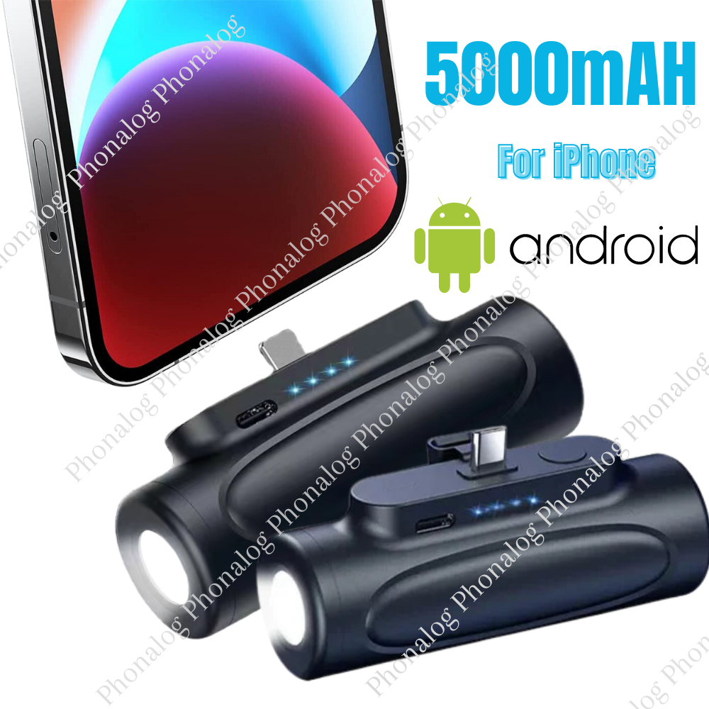 Portable Charger 5000mAh UltraCompact Power Bank Battery Pack For iPhone/Android-image