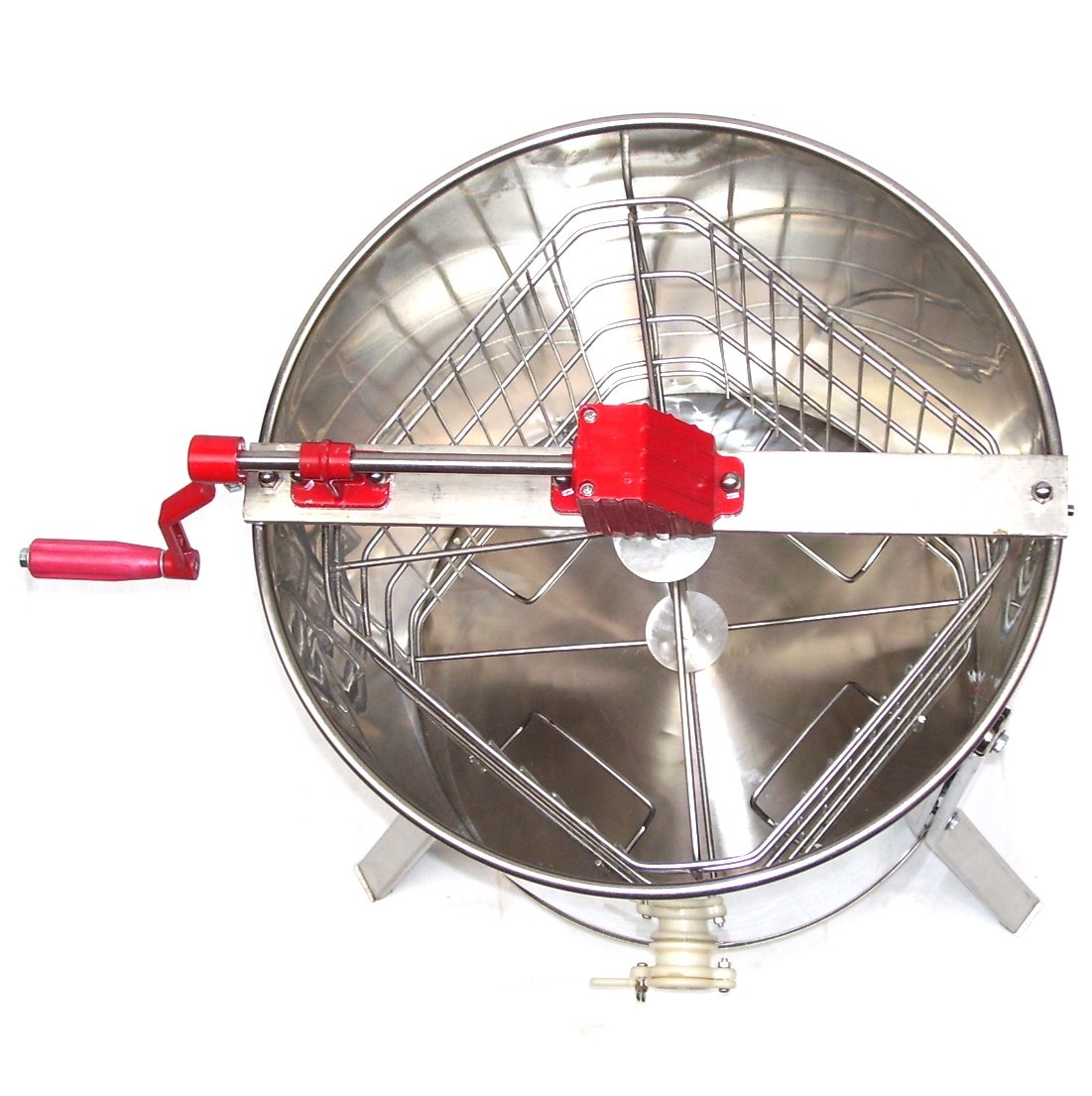 Honigschleuder Diagonalschleuder Aus Edelstahl 304 – 4-Waben, 140W, 0-270 U/min, Für Imker
