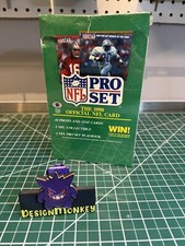 1990 NFL Pro Set Football Cards Series 1 Factory Sealed Box 36 Packs
