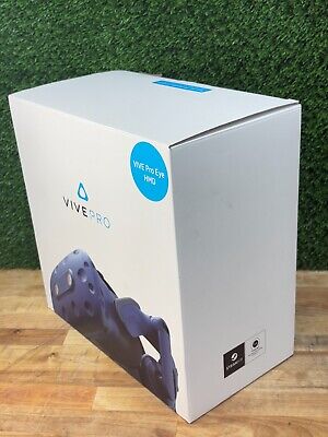 HTC Vive Pro Eye Virtual Reality Headset Only - Blue HTC Vive Pro Eye Virtual Reality Headset Only - Blue