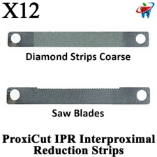 12x Dental Dental Proxicut Restorative Strip Orthodontic IPR Interproximal Saw