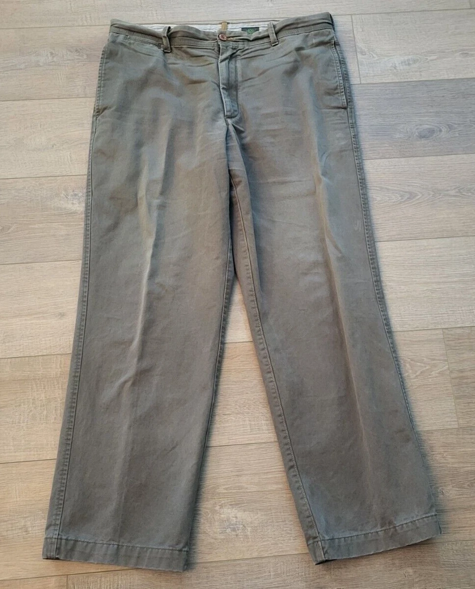 Pantalone Timberland uomo 36x32 verde oliva gamba dritta spesso kaki outdoor scuola