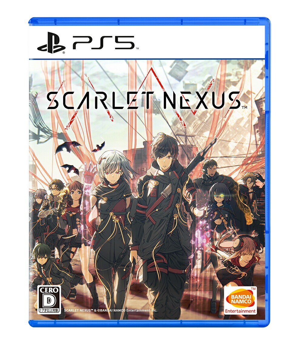 BANDAI NAMCO Entertainment - SCARLET NEXUS（スカーレットネクサス） PS5 Scarlet Nexus PS5 (Sony PlayStation 5, 2021) Bandai Namco