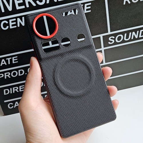 Funda trasera híbrida ultra magnética TPU+Nylon+metal para Nubia Z70 Ultra/Z70s - Imagen 15 de 17