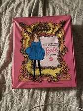 Vintage 1968 The World of Barbie Doll PINK Case Mattel Made in USA