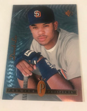 1994 SP Baseball Derrek Lee RC #10 MLB Baseball Rookie Card San Diego Padres. rookie card picture