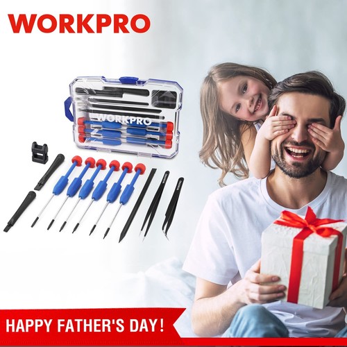 WORKPRO 12-in-1 Torx Screwdriver Set T3 T4 T5 T6 T8 T10 Torx Bit Screwdrivers - Picture 10 of 12