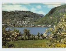 Postcard Øystese Fjord Hardanger Norway