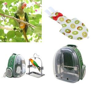 Détails Sur Sac De Voyage Oiseau Perroquet Vert Avec Gobelets Et Couches Kiwi