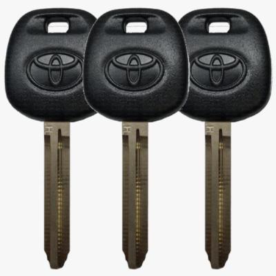 set of 3 Toyota TOY44H Transponder Master Key H Chip 2014-2018 