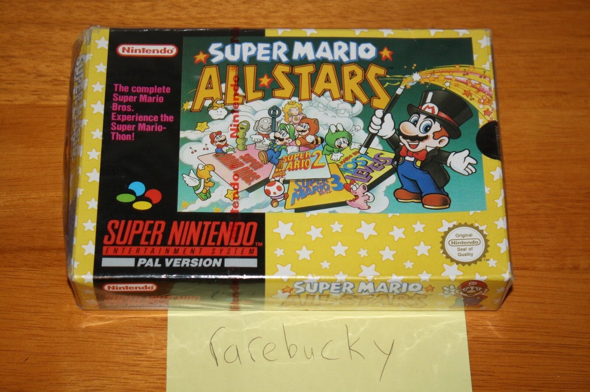 Super Mario All-Stars Super Nintendo SNES (1993) for sale online
