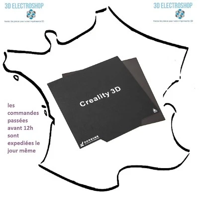 Surface d'accroche magnétique pour plateau chauffant CR10 310 x 310mm