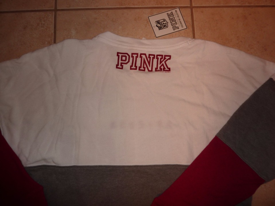 Sweatshirt Victoria's Secret PINK Clemson Tigers - Col Rond, Manches Longues, Taille Plus - Neuf Avec étiquettes