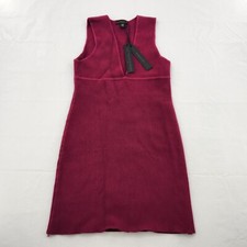 House Of Harlow 1960 Womens Medium Fuschia Pink V-Neck Bodycon Ribbed Dress