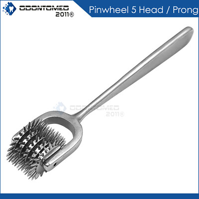 Ruota Sensi Diagnostica Girandola Diagnostica Wartenberg - Strumento Neurologico Per Esame Dei Sensi, In Acciaio Ruota Di Wartenberg - Foto 2