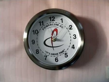 AcuRite Quartex Round Silver Click 7.5" Its Driving Time