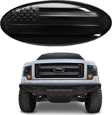 9 inch For Ford F150 F250 Pickup FRONT GRILLE Tailgate US Flag Oval Emblem Badge