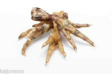 50 PIECES Chicken Feet Dog & Cats Treats Chews Dried Meaty Hard FRESH USA Made