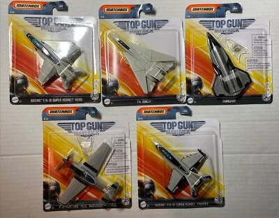 Matchbox 1/64 🇨🇵 Top Gun Maverick Série De 5 Avions Du Film