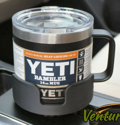 VENTURE208 Mug Buddy - Cup Holder Adapter System for Yeti Rambler 14 Oz Mugs
