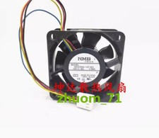 1PC NMB 06025SA-12T-EU 6025 12V 0.66A 6cm 4-wire violent cooling fan