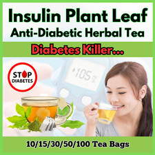 Insulin Plant Leaf Diabetic Herbal Tea Bags Organic Costus Igneus Leaves Powder
