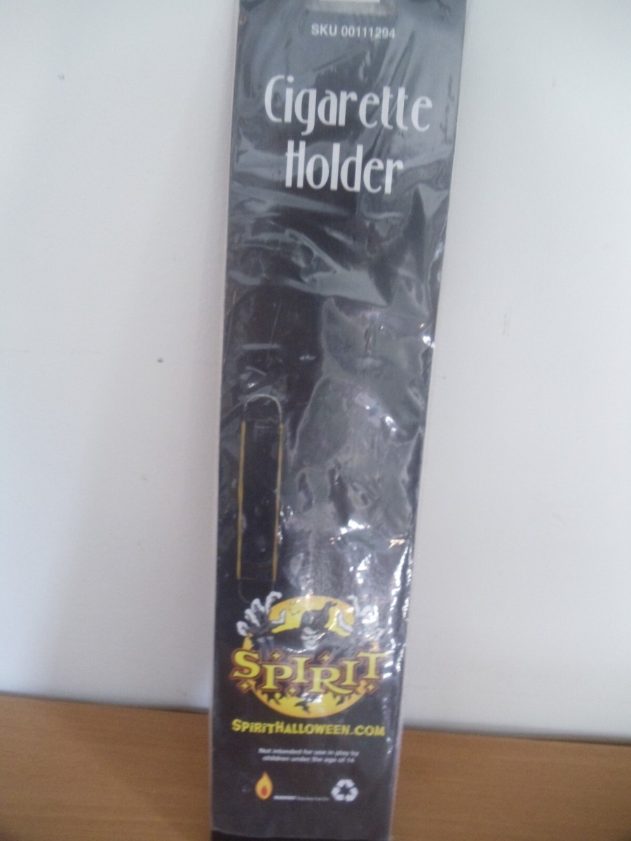 Roaring 20's Gatsby Flapper Bob Black Wig & Cigarette Holder Halloween  Costume