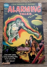 Alarming Tales # 2   November 1957, Kirby Art  a couple minor  flaws but worthy