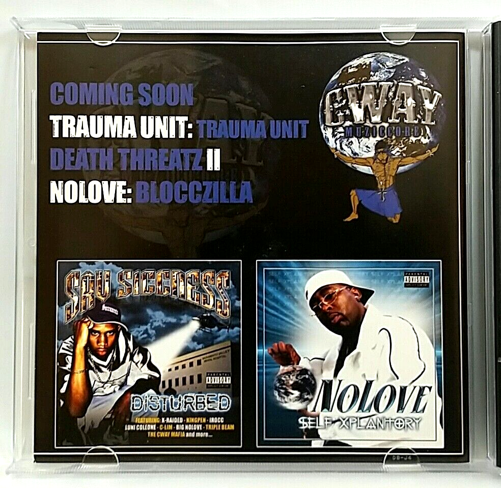 【中古】 X Raided / Big Nolove / C-way Muziccorez Death Threatz CD) X-raided & Big NoLove – Cway Muziccore'z Death Threatz