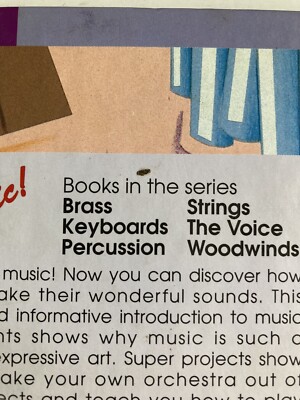 Vintage 1993 Live Music! Percussion by Elizabeth Sharma Hardcover