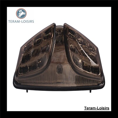 Feu Arrière LED Avec Clignotants Intégrés Pour Suzuki GSXR 1000 2005-2006 - Fumé - Neuf