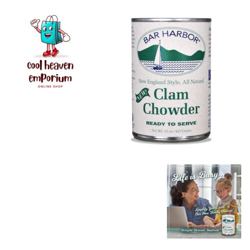 New England Clam Chowder, 90 Ounce Pack of 6