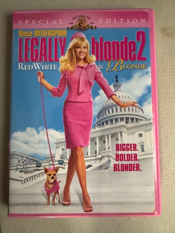 Legally Blonde 2: Red, White and Blonde (DVD, 2003)