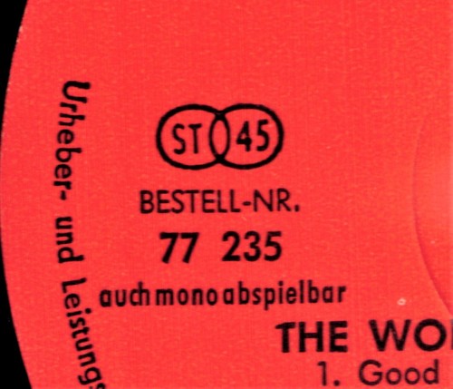 LP Beatles THE WORLD'S BEST - D # 77235 - Druckabweichungen - kleine Labelkunde - Bild 6 von 10