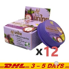 NOKTHAI 5 Star 4A Herbal Toothpaste with Mangosteen Extract Formula 25g x 12