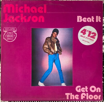 Maxi 33t Michael Jackson - Beat It - 12'' - 1983