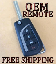 OEM 18 19 20 21 22 23 24 25 TOYOTA CAMRY COROLLA FLIP KEY REMOTE FOB 89070-06790