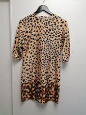Mango Suit Leopard Print Dress Size XS