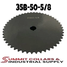 #35 Roller Chain Sprocket B Type 5/8" Bore 50 Tooth 35B-50-5/8