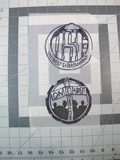 vtg 1990s hip hop  Original art Joe Buck concept logo On Street Entertainment C