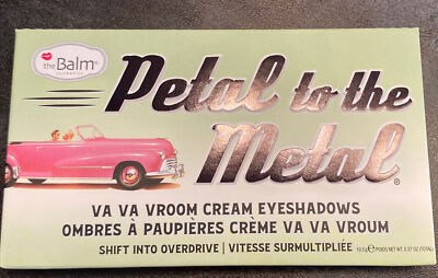 theBalm Petal to the Metal Va Va Vroom Cream Eyeshadow Palette OVERDRIVE 10,5g