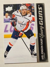 Axel Jonsson-Fjallby - 2021-22 Upper Deck YG Rookie Card